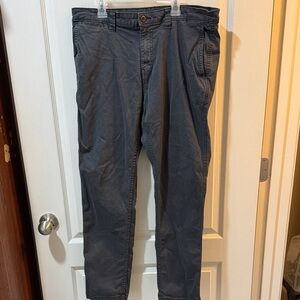 George Men's Charcoal Chinos